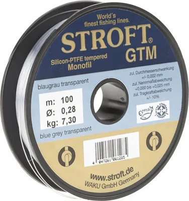 Obrázok produktu pre STROFT GTM monofilný vlasec 100m 0,280mm-7,3kg