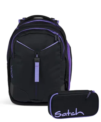 Produktbild von Satch Match Purple Phantom Schulrucksack Set 2tlg.