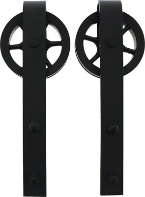 Produktbild von Laufrollen-Set Intersteel Wheel 340 schwarz