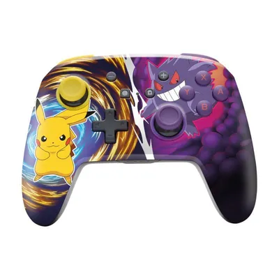 Obrázek produktu pro PowerA Enhanced Wireless, Nintendo Switch/Lite/OLED, Pokémon: Pikcahu vs Gengar, Bezdrátový ovladač