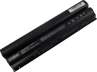 Produktbild von vhbw Akku kompatibel mit Dell Latitude E6120, E6320, E6320 XFR, E6220, E632, E5220, E6430s, E6230, E6330 Notebook (4400 mAh, 11,1 V, Li-Ion)