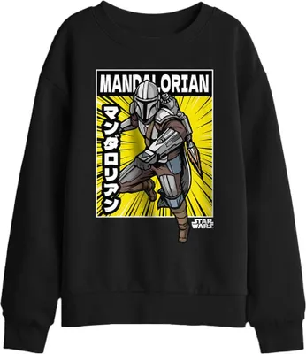 Productafbeelding van Star Wars: The Mandalorian - Kinder sweatshirt TV29920 (maat 116) (zwart)