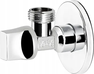 Immagine prodotto di Valvola a sfera angolare 1/2 x 3/4 ANTISCALE cromo