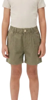 Produktbild von Jungen Shorts Zara leicht Leinen Baumwolle grün 116