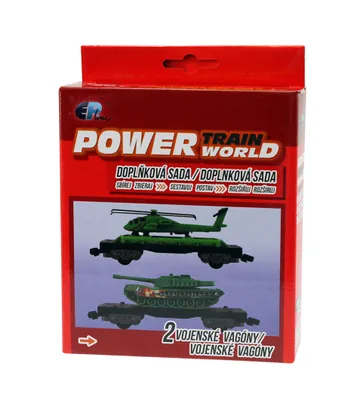 Produktbild von Power train World - Militärische Waggons