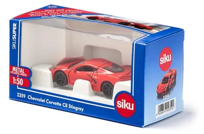 Image de Siku Chevrolet Corvette Stingray Sports car model Preassembled 1:50