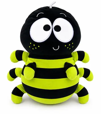 Produktbild von Spinne Kuscheltier 36 cm Plüschspinne mit Großen Augen Stofftier Weiches Kawaii Geschenk für Kinder