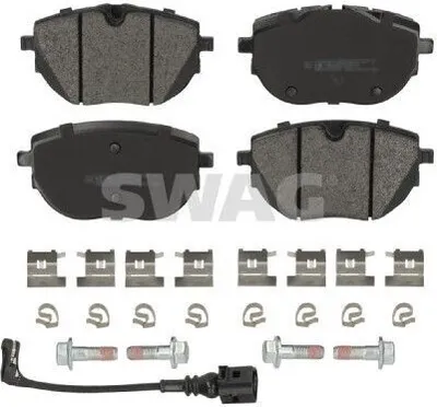 Produktbild von SWAG Bremsbeläge Satz Vorne Bremsklötze für VW Multivan VI (SGF, SGM, SGN) 33 10 5568