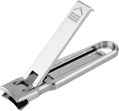 Produktbild von INF Fingernagelknipser aus Edelstahl mit Lederetui