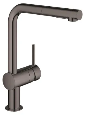 Produktbild von GROHE Minta, Standard, Graphit, Hebelgriffe, Einzelbild, 1/2", Spray, Stream