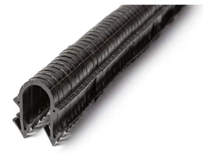 Obrázok produktu pre Podlahová príchytka typ D pre tacker - 19mm