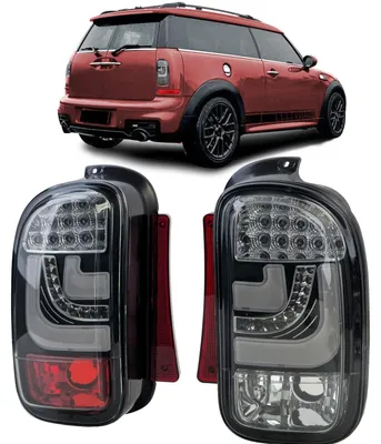 Für Mini Clubman R55 2010-2014 Facelift LED Rückleuchten Heckleuchten Schwarz in der Farbe Schwarz von Carparts-Online GmbH