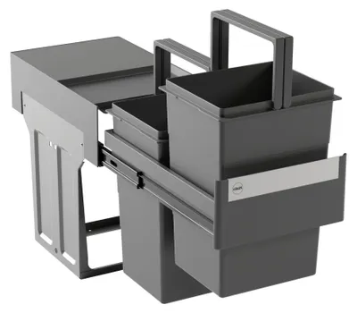 Produktbild von HAILO Abfallsorter TANDEM 13/13 ab 40 cm Schrankbreite / AS Tandem 4. Generation