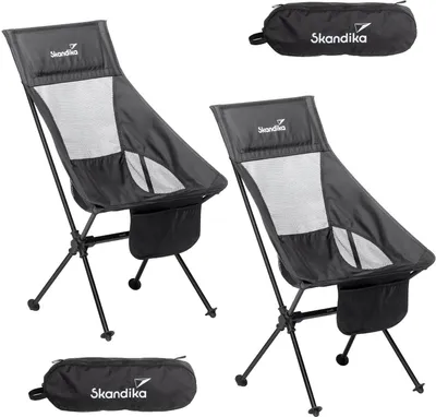Produktbild von Skandika Campingstuhl Compact, 2er-Set