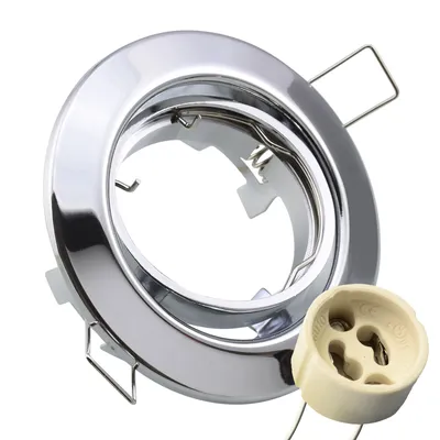 Produktbild von 6 x Einbaustrahler M802A-CH, Chrom mit GU10 Fassung