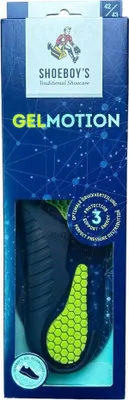 Produktbild von Shoeboy's GEL motion '3' - Einlegesohle mit 3 ergonomisch geformten Gel-Zonen - Größe 40-41