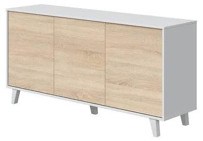 Image de CALICOSY - Buffet scandinave 3 portes Zaiken Plus - L154 cm