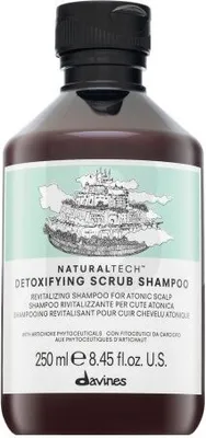 Zdjęcie produktu dla Davines Natural Tech Detoxifying Scrub Shampoo szampon oczyszczający z właściwościami peelingowymi 250 ml