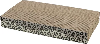 Produktbild von Katzenkarton – 44 x 6 x 25 cm – aus Wellpappe mit Katzenminze