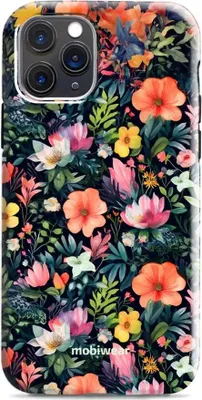 Produktbild von Handyhülle für iPhone 11 Pro Max, Mobiwear Elite Pro, Bunt-Blumig