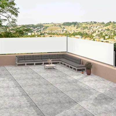 Produktbild von vidaXL Seitenmarkise Ausziehbar Creme 117x1200 cm