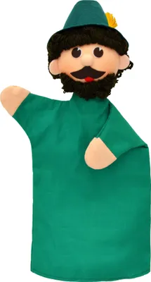 Produktbild von Handpuppe Jäger 28 cm Mehrfarbig, 22855A