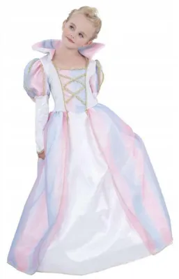 Produktbild von GoDan Kinderkostüm Prinzessin Fee Kleid für Karneval 130-140