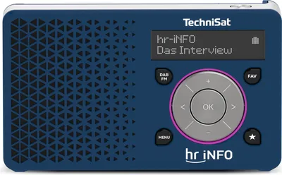 Produktbild von TechniSat DIGITRADIO 1 hr iNFO Edition | DAB+ & UKW-Radio mit Akku