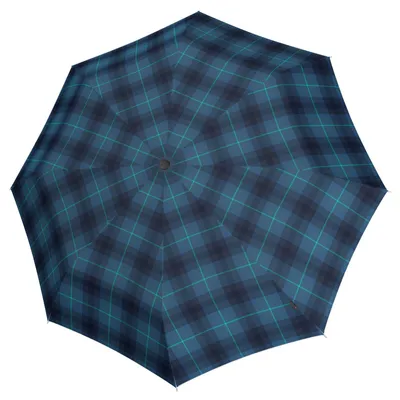 Produktbild von Knirps Taschenregenschirm Regenschirm A.050 Medium Manual Breathe blau