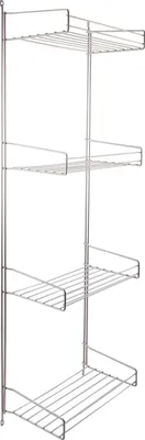Produktbild von VS Besenschrankhalterung 274 x 858 x 165 mm Stahldraht Silber