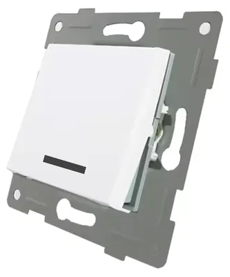 Produktbild von Unterputzschalter S-EMPOT Weiß, 1-fach, Schalter, Lichtschalter,