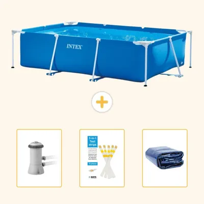 Produktbild von Rechteckiger Frame Pool - 300x200x75 cm - 4-teilig SCB74