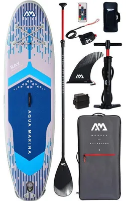 Produktbild von Aqua Marina RAY 11'0 LED SUP Board 335cm  aufblasbares Stand Up Paddle mit Beleuchtung
