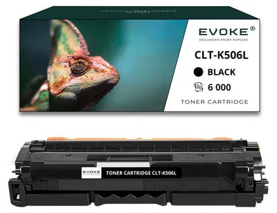 Produktbild von Toner für SAMSUNG CLTK506L-6260B CLTK506L Schwarz (black) | Ersatz für CLP-680 CLP-680DW CLP-680ND