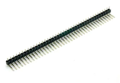 Zdjęcie produktu dla Listwa wtykowa, 1x 40-pinowa, RM 2,54, kątowa
