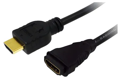 Produktbild von LogiLink High Speed with Ethernet - HDMI-Verlängerungskabel mit Ethernet