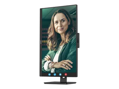 Produktbild von AOC Pro-line Q27P3QW - P3 Series - LED-Monitor - 68.6 cm (27") - 2560 x 1440 QHD @ 75 Hz - IPS - 350 cd/m² - 1000:1 - 4 ms - 2xHDMI, DisplayPort - Lautsprecher - Schwarz - B2B