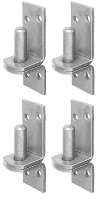 Produktbild von Alberts 845995 Kloben auf Platte, in den Ausführungen mit DI oder DII-Haken, Edelstahl, Dornmaß Ø16 mm, Platte 115 x 40 mm, 4er Set