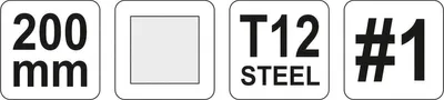 Obrázek produktu pro Yato YT-62239, 200 mm, 1 kusů