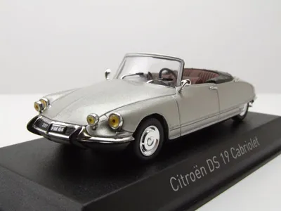 Produktbild von CITROËN DS 19 Cabriolet 1965 grau, NOREV157084, Maßstab1/43, NOREV