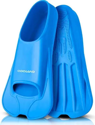 Produktbild von Schwimmflossen Trainingsflossen für Erwachsene und Kinder Schwarz M: 40-42