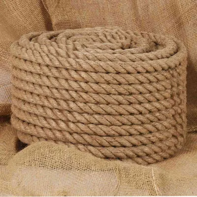 Image de vidaXL Corde 100% jute 20 mm 100 m