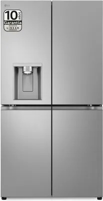 Produktbild von LG GML960PYBE Side-by-Side Kühlkombination Freistehend 641 l E Silber