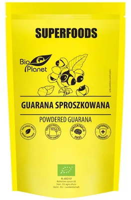 GUARANA SPROSZKOWANA BIO 150 g - BIO PLANET SUPERFOODS