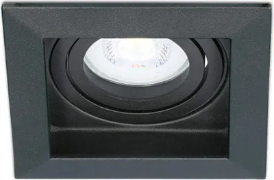 Produktbild von hoftronic LED Einbaustrahler 4W 6500K Schwarz Dimmbar Schwenkbar IP20