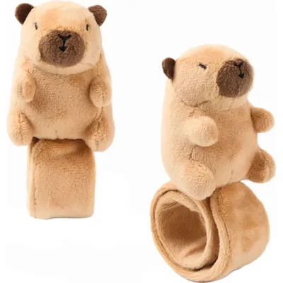 Produktbild von Snap-it-Armband mit Plüsch Capybara