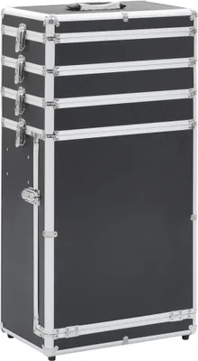 Produktbild von The Living Store Kosmetikkoffer Aluminium Schwarz