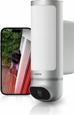 Zdjęcie produktu dla Bosch Kamera zewnętrzna Smart Home II rozdzielczość 1080p Full-HD