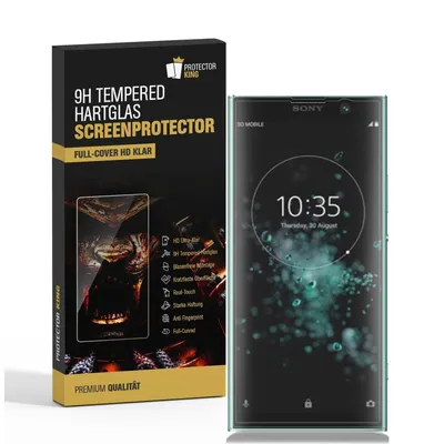 Zdjęcie produktu dla 6x szkło hartowane 9H do Sony Xperia XA2 Plus FULL CURVED szkło pancerne ochraniacz ekranu CLEAR szkło pancerne ochraniacz ekranu