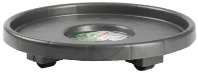 Produktbild von PlasticForte Pflanzenuntersetzer - rund - 34 cm - anthrazit
